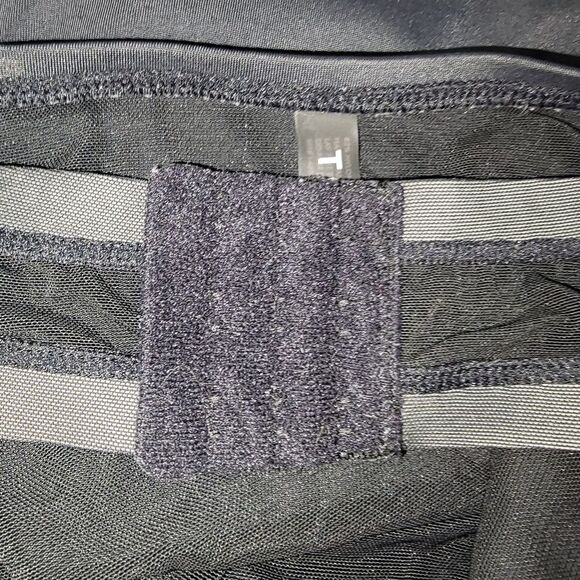 Torrid Black Underwire Lace-Up One Piece Swimsuit Size 6 6x - Picture 9 of 9